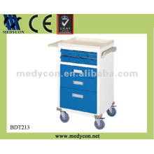 ABS top and steel frame coated Medicine cart